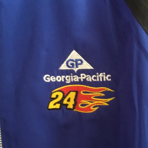 Jeff Gordon #24 GEORGIA-PACIFIC WINDBREAKER size (XL) - Picture 7 of 12